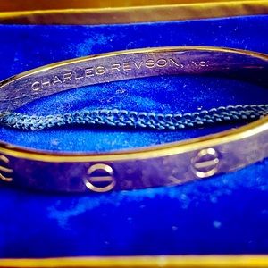 SWEET 18k gold electroplate Cartier Love bracelet